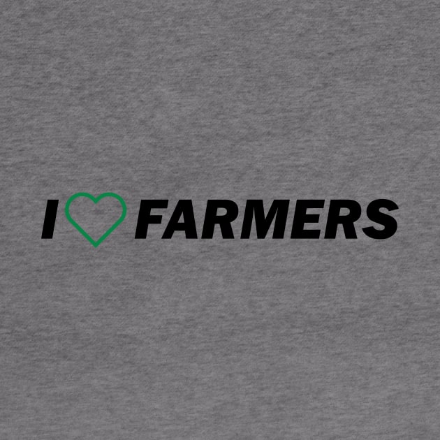 I Love Farmers by Souna's Store